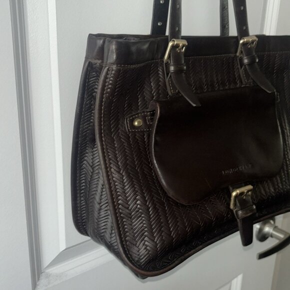 Longchamp Women’s Brown Leather Shoulder Bag - Picture 5 of 13